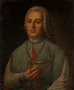 Nieznany malarz polski - Portrait of Józef Andrzej Załuski - MP 3434 MNW - National Museum in Warsaw