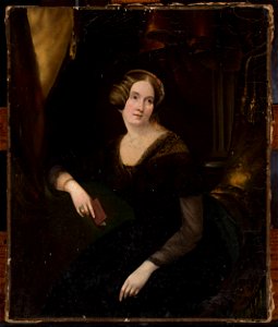 Nieznany malarz polski - Portrait of a woman - MP 2123 MNW - National Museum in Warsaw