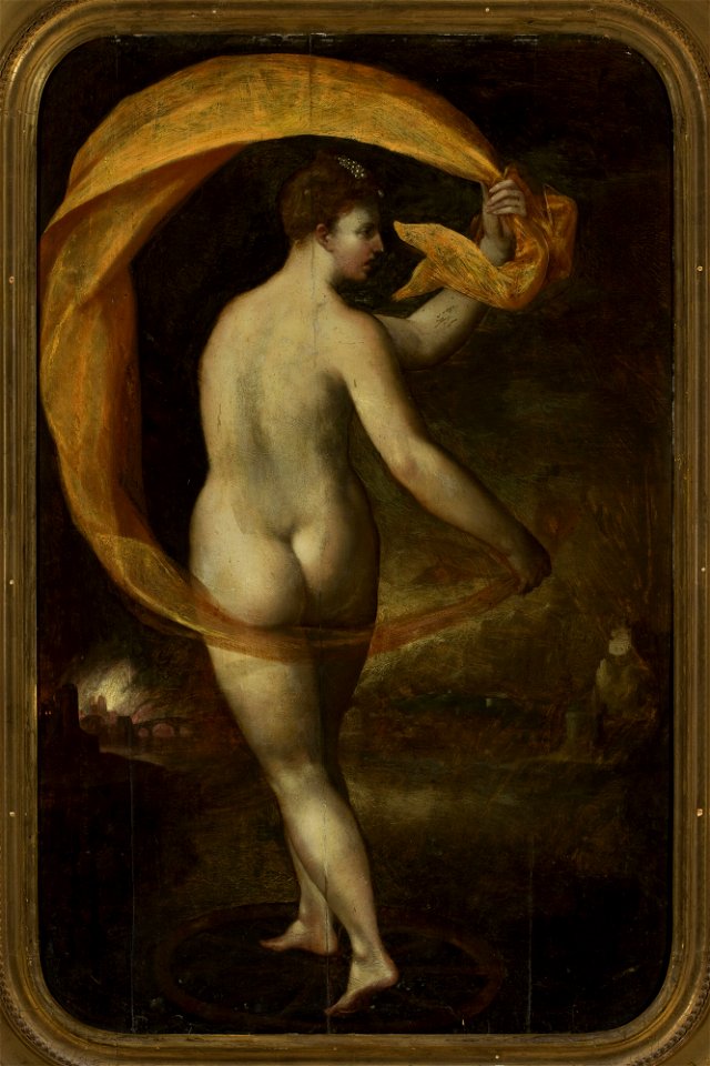 Nieznany malarz holenderski - Allegory of Fortune - M.Ob.763 - National Museum in Warsaw