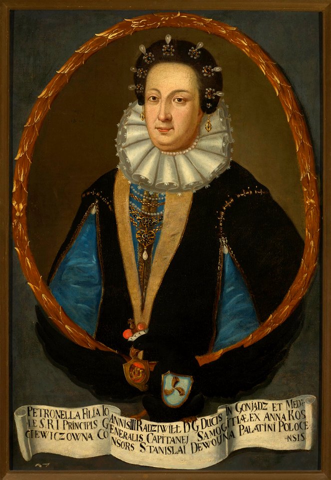 Nieznany malarz polski - Portrait of Petronella Dowojno née Radziwiłł (1526–1564) - MP 4462 MNW - National Museum in Warsaw