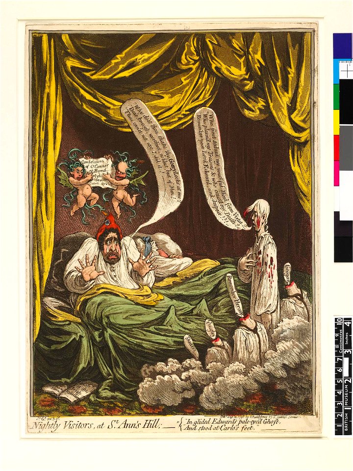 Nightly visitors, at St Ann's Hill;- (BM 1868,0808.6767 1)