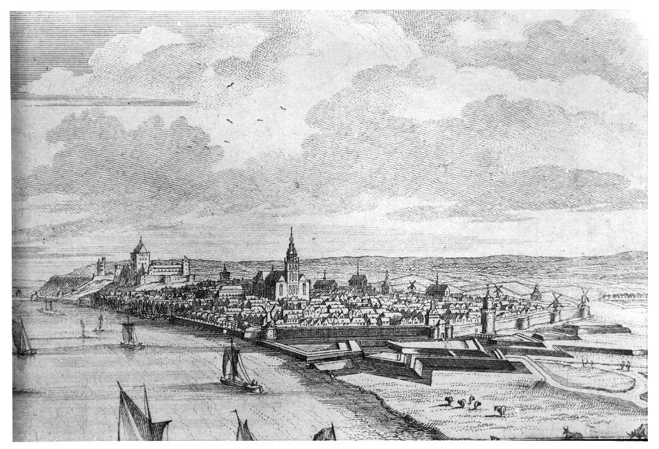 Nijmegen - 'Nijmegen in Gelderland aan de Waal; ver... - F78612 - Van der Grinten