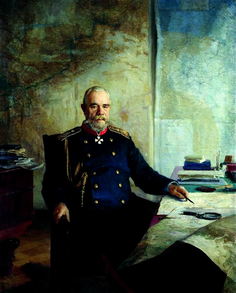 Nikolai Obruchev by Nikolai Yaroshenko 1898