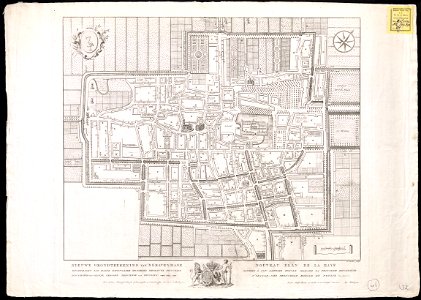 Nieuwe grondteekening van 's Gravenhage (1840)