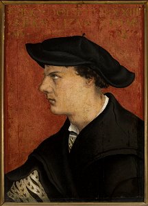 Nieznany malarz niemiecki - Portrait of a young man - M.Ob.839 MNW - National Museum in Warsaw