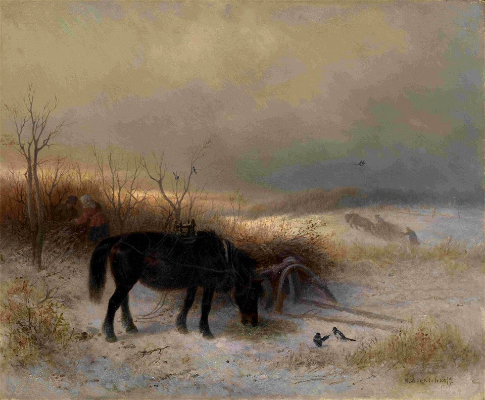 Nikolai Sverchkov - Gathering Firewood
