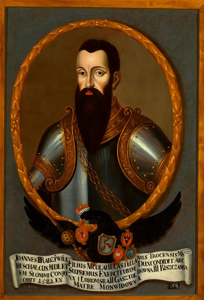 Nieznany malarz polski - Portrait of Jan II Radziwiłł (ca. 1474–1522) nicknamed Brodaty (Bearded) - MP 4433 MNW - National Museum in Warsaw