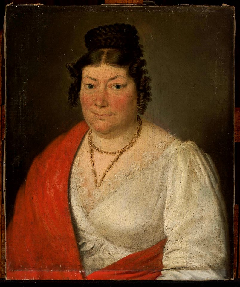 Nieznany malarz polski - Portrait of a woman - MP 2763 MNW - National Museum in Warsaw