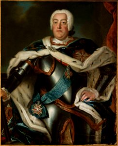 Nieznany malarz polski - Portrait of Augustus III (1696–1763), King of Poland - MP 3395 - National Museum in Warsaw