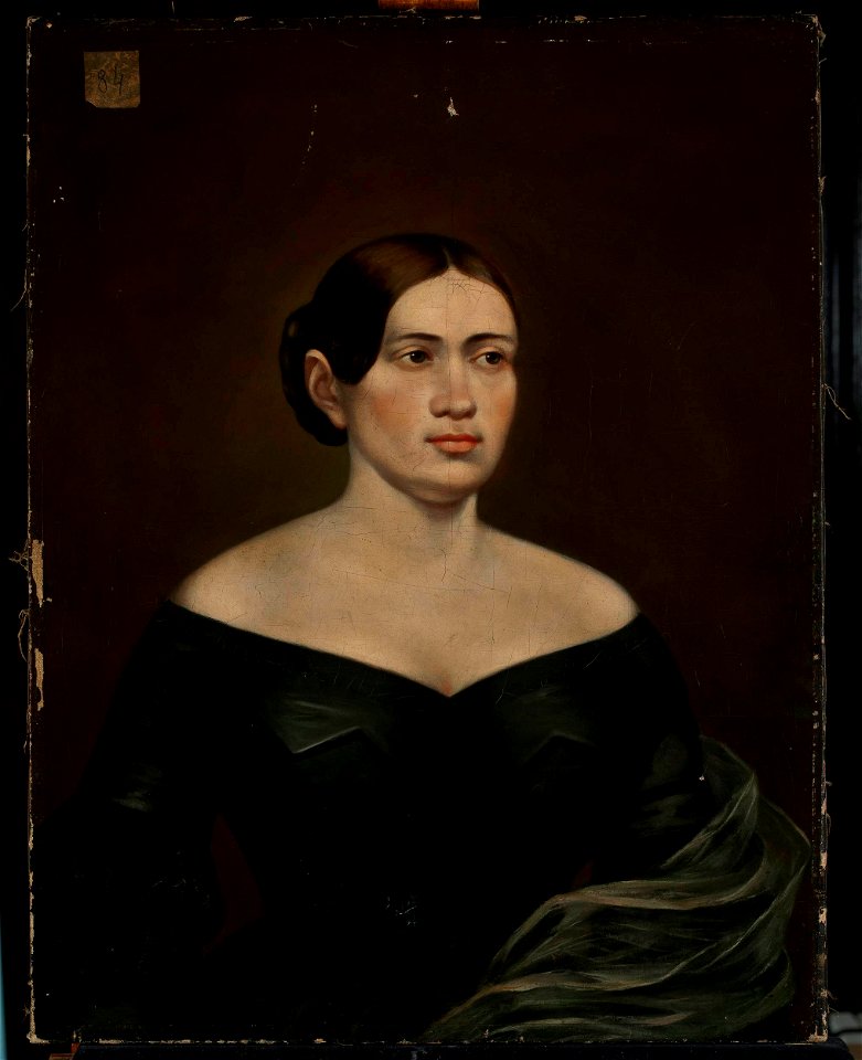 Nieznany malarz polski - Portrait of Princess Tenisheva - MP 5187 MNW - National Museum in Warsaw