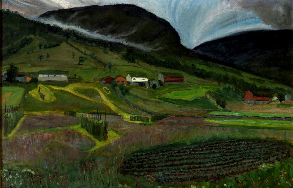 Nikolai Astrup - Myklebust - Sogn og Fjordane Kunstmuseum - AT-0453 (cropped)