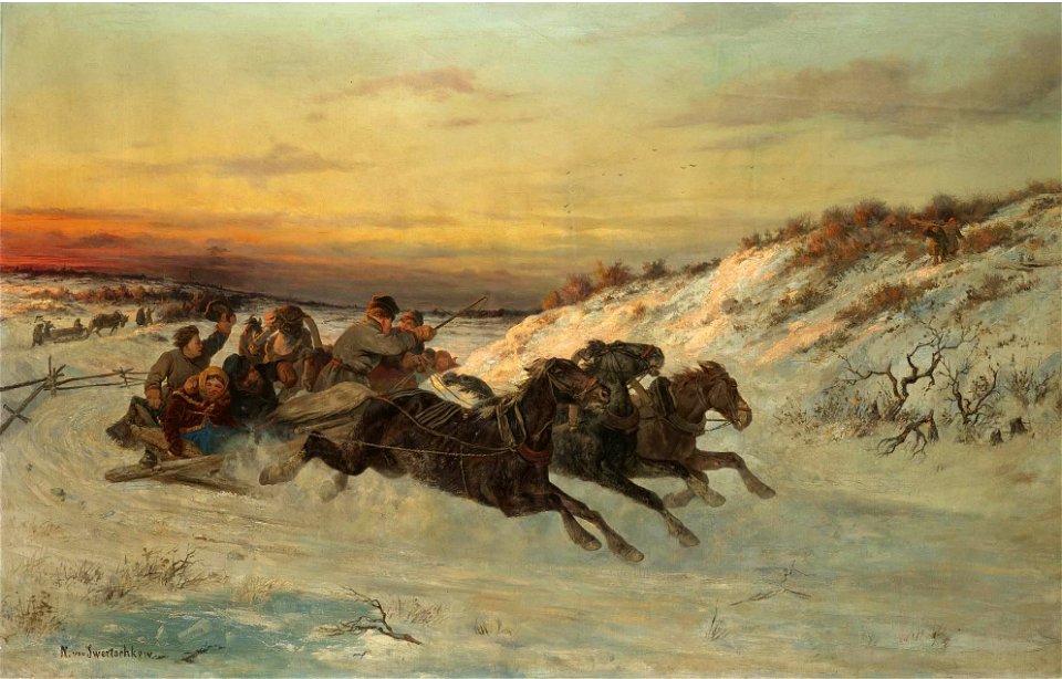 Nikolai Sverchkov - Troika in Winter (2)