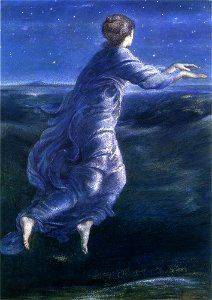Night by Edward Burne-Jones (1870)