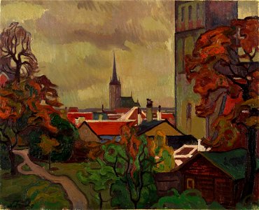 Nikolai Triik. View on Tallinn.TKM 0234M