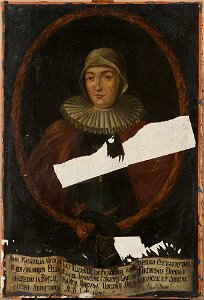 Nieznany malarz polski - Portrait of Anna Fiedkonis née Radziwiłł (^–1492) - MP 4424 MNW - National Museum in Warsaw