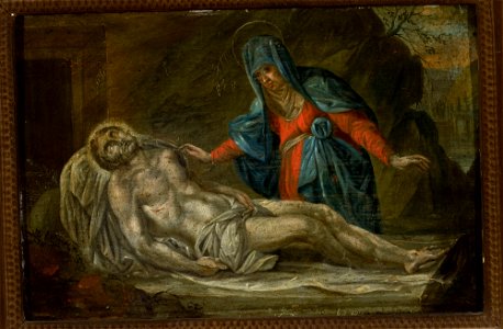Nieznany malarz flamandzki - Mourning - M.Ob.1049 MNW - National Museum in Warsaw
