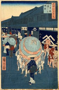 Nihonbashi tōri-itchōme ryakuzu LCCN2008660964