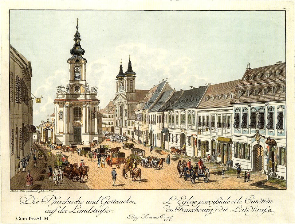 Nikolaikirche Wien 1783
