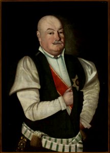 Nieznany malarz polski - Portrait of a nobleman in the uniform of the Podolia voivodeship - MP 4951 - National Museum in Warsaw