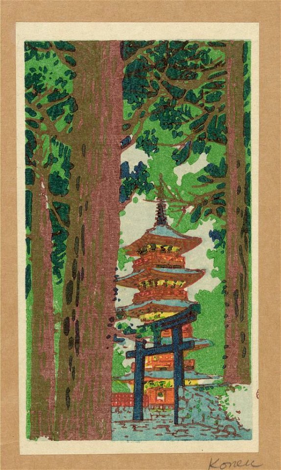 Nikkō no gojū no tō LCCN2008660506
