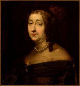 Nieznany malarz polski - Portrait of Marie Louise Gonzaga -^- - MP 5274 - National Museum in Warsaw