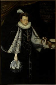 Nieznany malarz polski - Portrait of Anna Radziwiłł née Kettler (1567–1617) - MP 2472 - National Museum in Warsaw