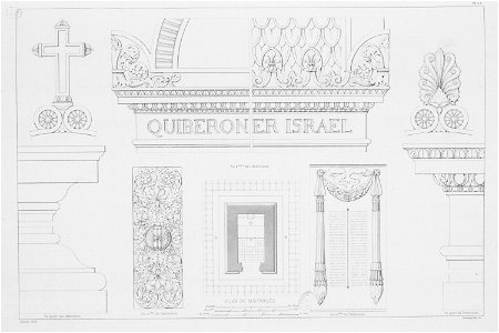 Normand - Monuments funéraires choisis dans les cimetières de Paris - Planche 33