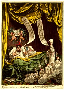Nightly visitors, at St Ann's Hill;- (BM 1868,0808.6767)
