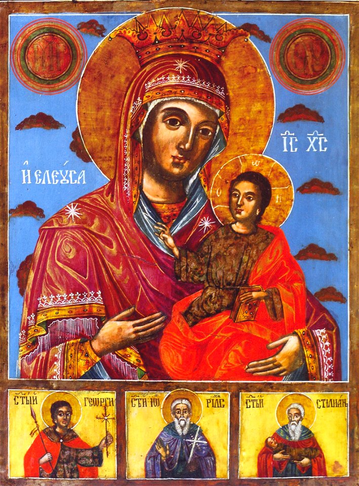 Nikola-Obrazopisov-Eleusa-St.George-St.Ivan-Rilski-St.Stilian