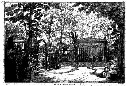 Normand - Monuments funéraires choisis dans les cimetières de Paris - Planche 61