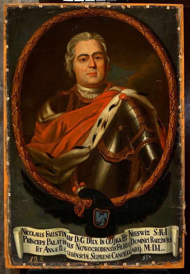 Nieznany malarz polski - Portrait of Mikołaj Faustyn Radziwiłł (1688–1746) - MP 4426 MNW - National Museum in Warsaw