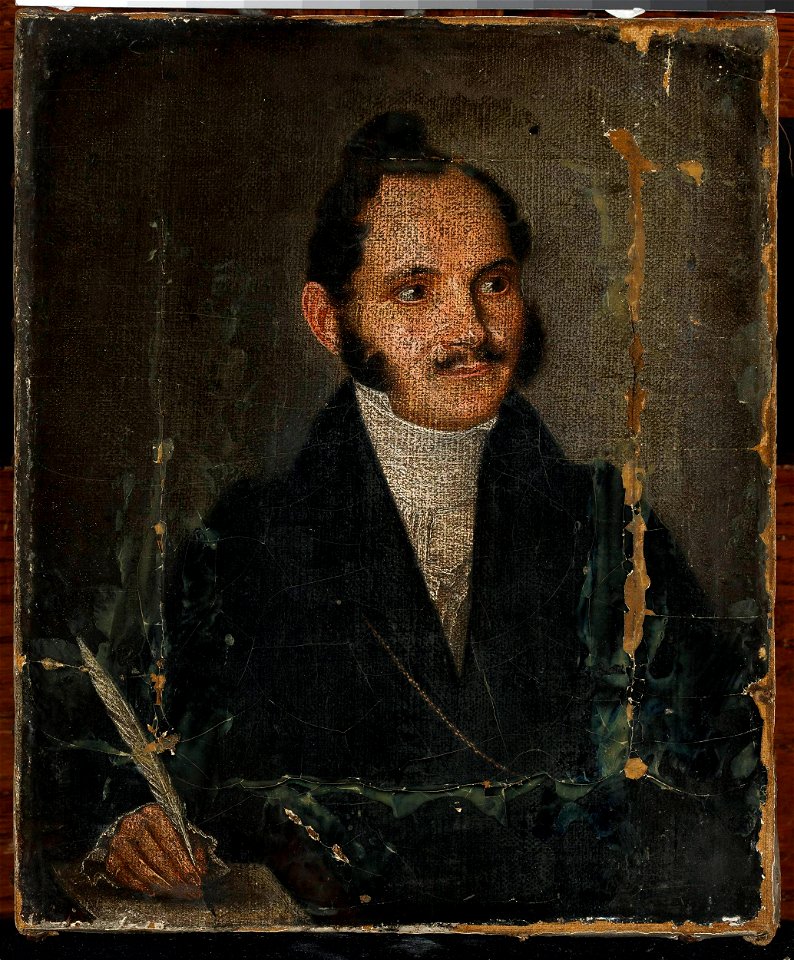 Nieznany malarz polski - Portrait of Józef Gintowt - MP 5452 MNW - National Museum in Warsaw