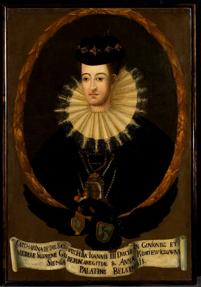 Nieznany malarz polski - Portrait of Katarzyna Sieniawska née Radziwiłł (^–1565) - MP 4790 MNW - National Museum in Warsaw