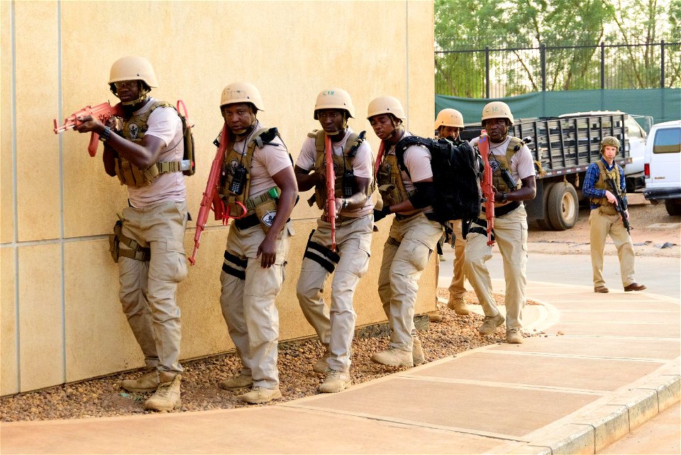 Nigerian Spear Training
