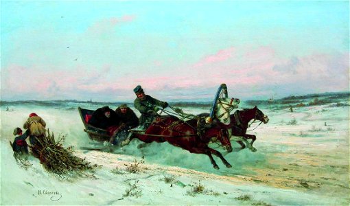 Nikolai Sverchkov - Troika in Winter (3)