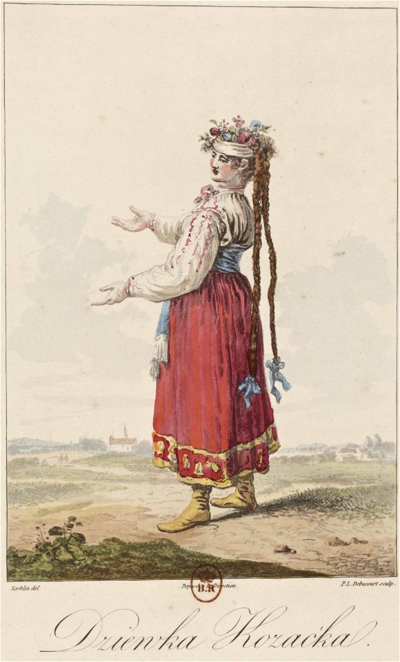 Norblin - Cossack woman