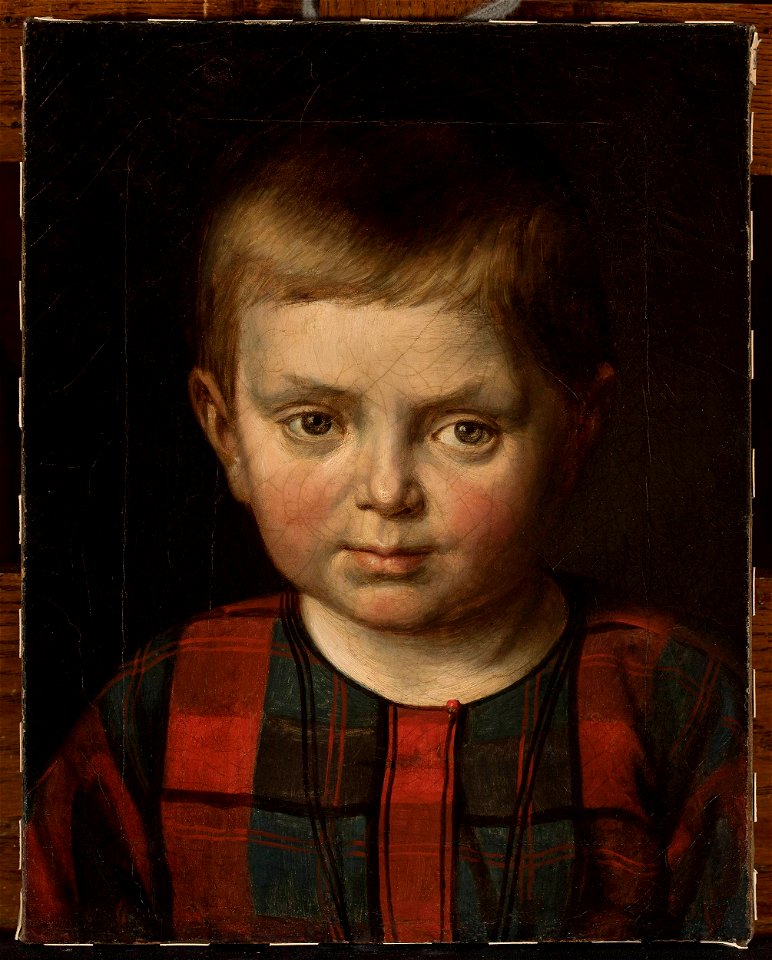 Nieznany malarz polski - Portrait of Rudolf (1838–^), son of Stanisław Jachowicz - MP 2698 MNW - National Museum in Warsaw
