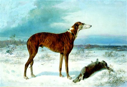 Nikolai Sverchkov - A Dog and Hare