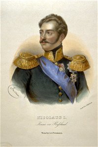 Nikolaus I. Zar von Rußland Litho