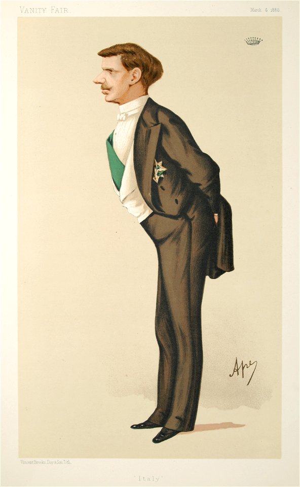 Costantino Nigra, Vanity Fair, 1886-03-06