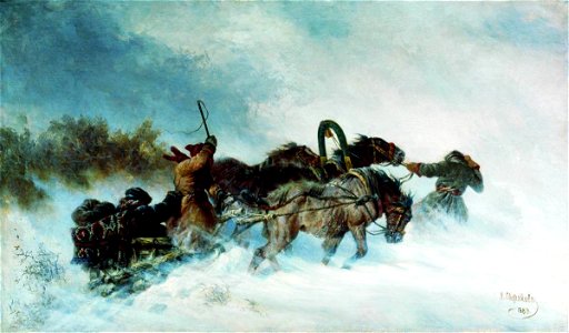 Nikolai Sverchkov - Troika in Winter (4)