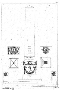 Normand - Monuments funéraires choisis dans les cimetières de Paris - Planche 14