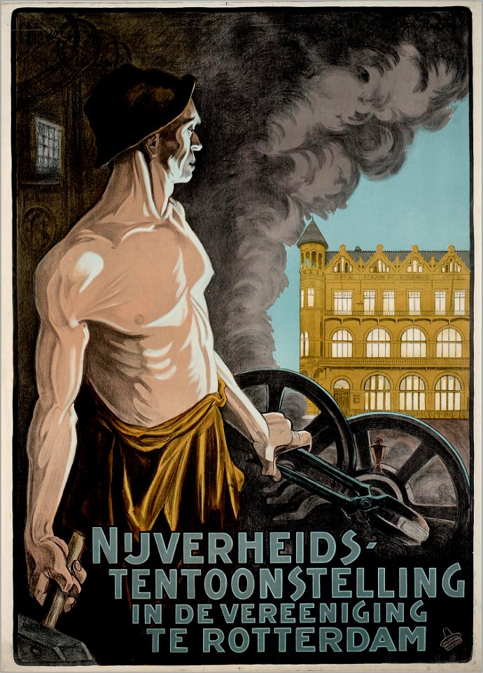 Nijverheidstentoonstelling in de Vereeniging te Rotterdam
