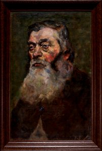 Nikolai Astrup - Old Man with Beard - Gammel mann med skjegg - Sogn og Fjordane Kunstmuseum - SS.AT-0377