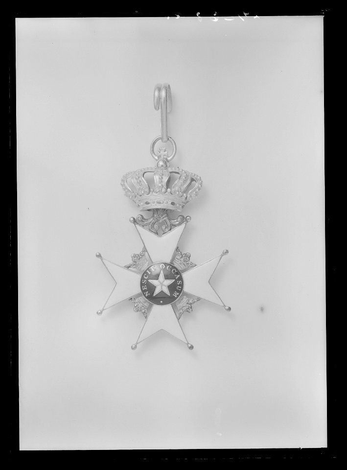 Nordstjärneorden kors kmstk - Livrustkammaren - 9152