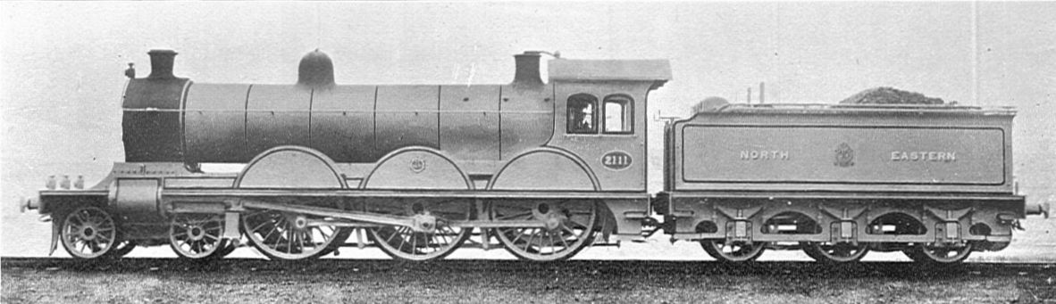 North Eastern Railway Worsdell S1 class 4-6-0 locomotive 2111 (Howden, Boys' Book of Locomotives, 1907)