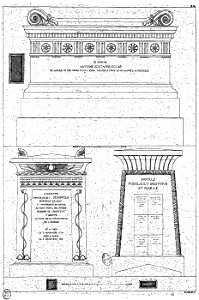 Normand - Monuments funéraires choisis dans les cimetières de Paris - Planche 54