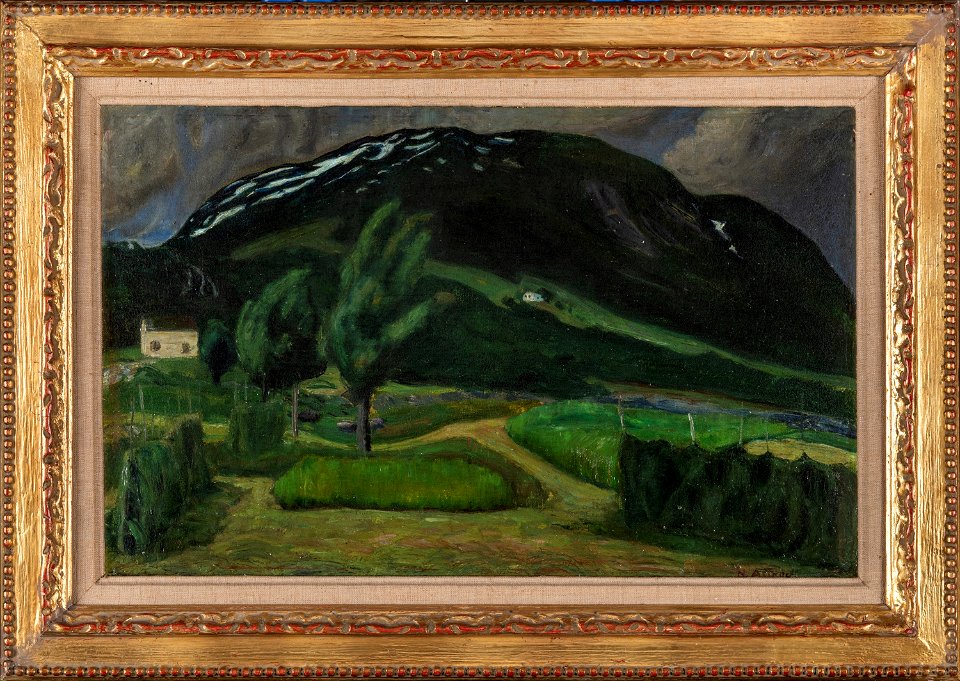 Nikolai Astrup - Night - Natt - Sogn og Fjordane Kunstmuseum - AT-0381