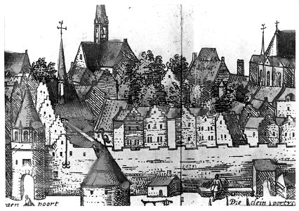 Nijmegen - Gezicht op Nijmegen vanuit het noorden. ... - F78595 - Van der Grinten