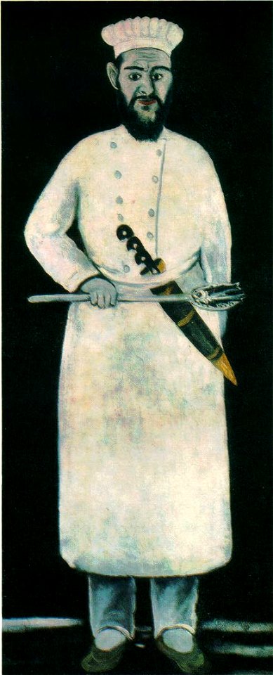Niko Pirosmani. Cook. Oil on oilcloth. State Art Museum of Georgia, Tbilisi, Georgia